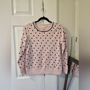 Kate Spade polka dot crew neck size xs